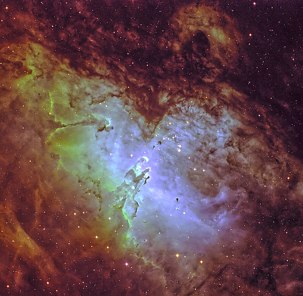 M16 Eagle nebula | Telescope Live